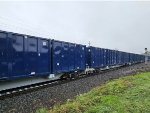 New trash containers on new spine flats
